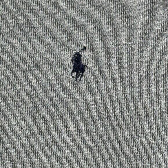 VTG Polo Ralph Lauren Sweater 2XL Gray 1/4 Zip Pullover Long Sleeve Golf Preppy - Picture 4 of 11